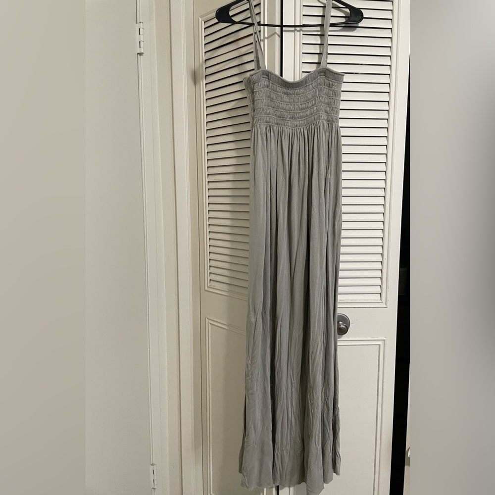 J crew Maxi sage green dress